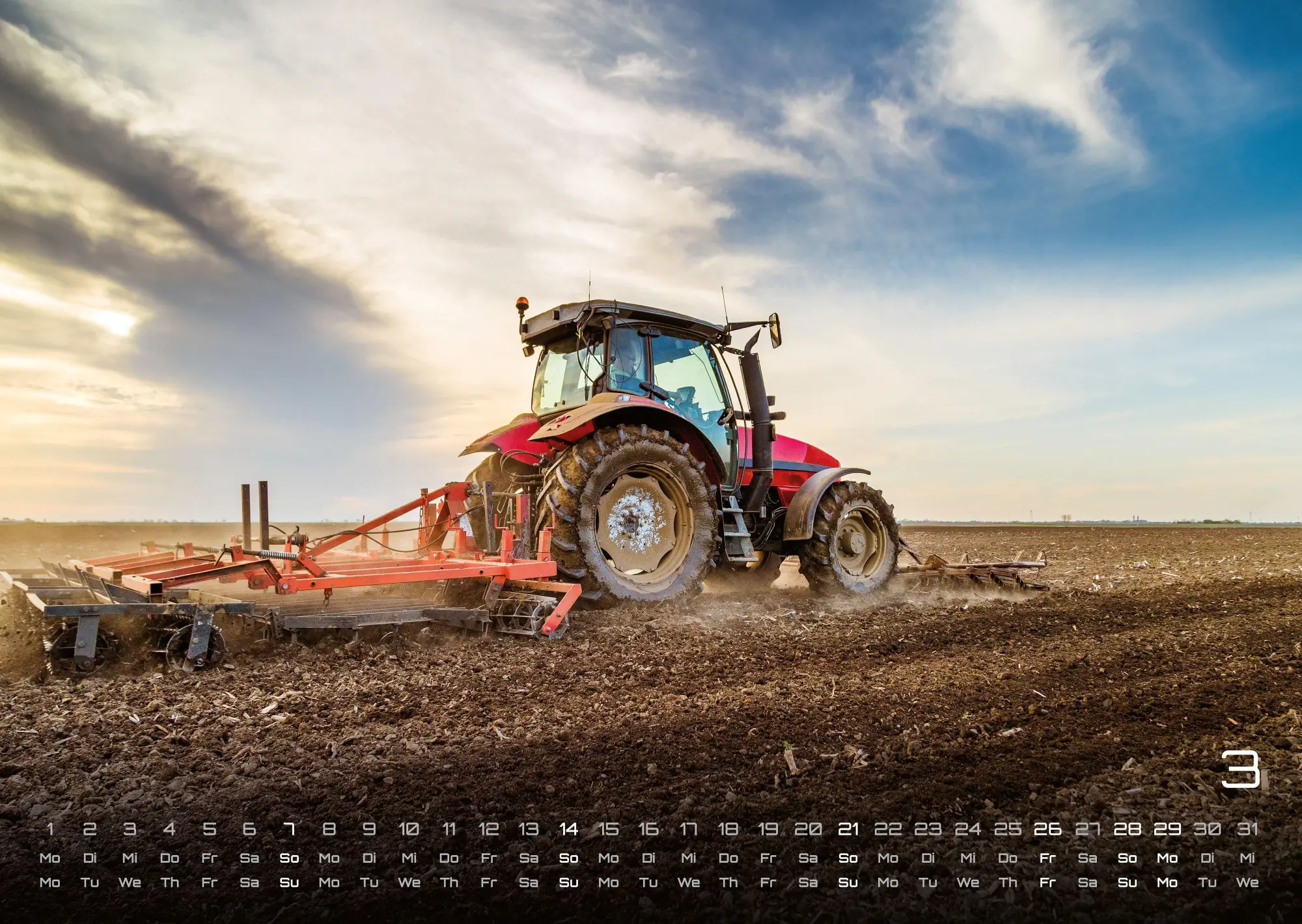 Bild: 9783986736965 | Landmaschinen - Traktor - 2027 - Kalender DIN A3 | GP-Fever. de | 2027