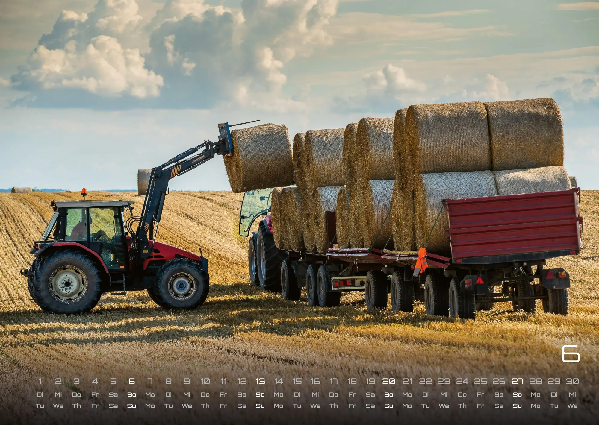 Bild: 9783986736965 | Landmaschinen - Traktor - 2027 - Kalender DIN A3 | GP-Fever. de | 2027