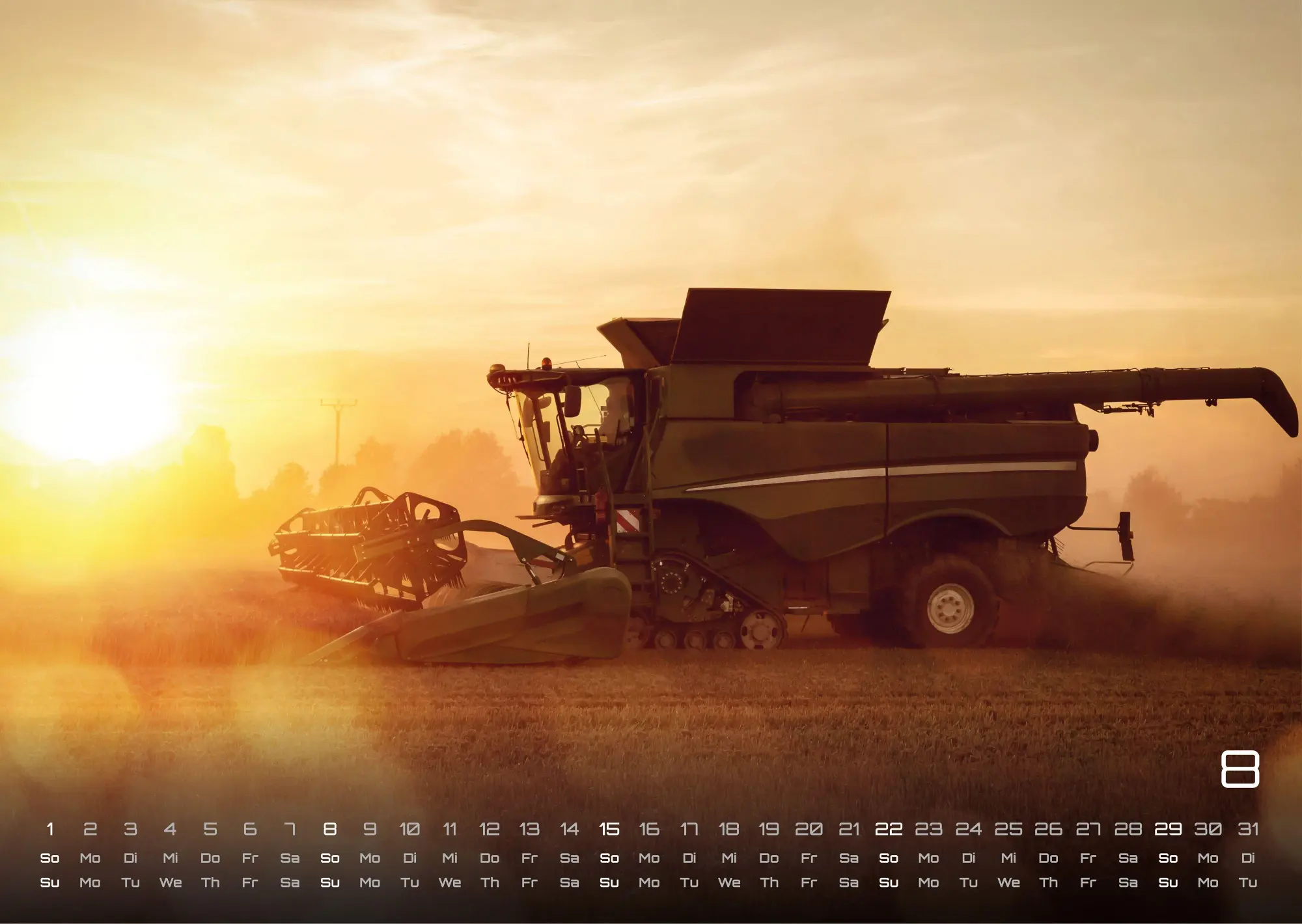 Bild: 9783986736965 | Landmaschinen - Traktor - 2027 - Kalender DIN A3 | GP-Fever. de | 2027