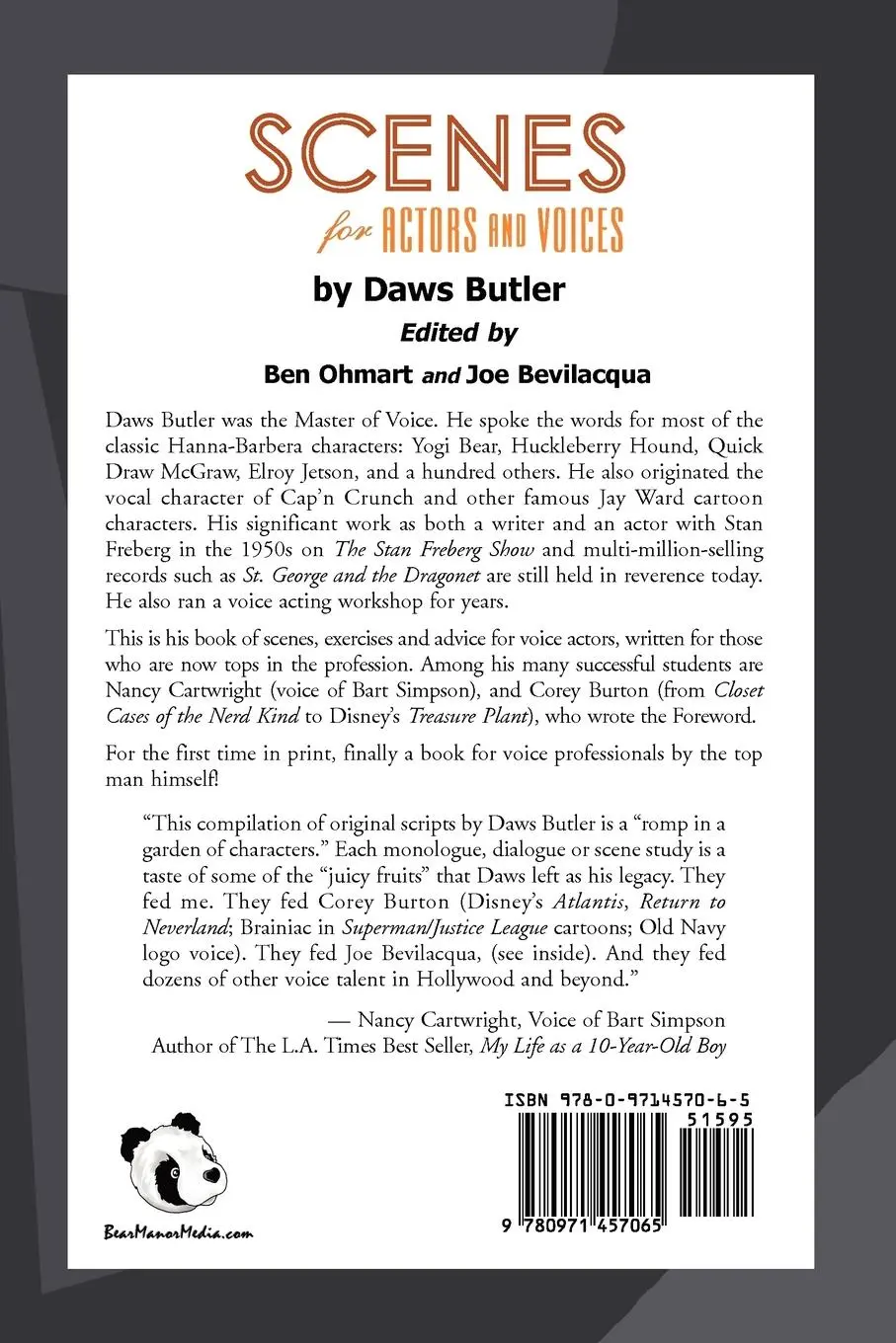 Rückseite: 9780971457065 | Scenes for Actors and Voices | Daws Butler | Taschenbuch | Englisch