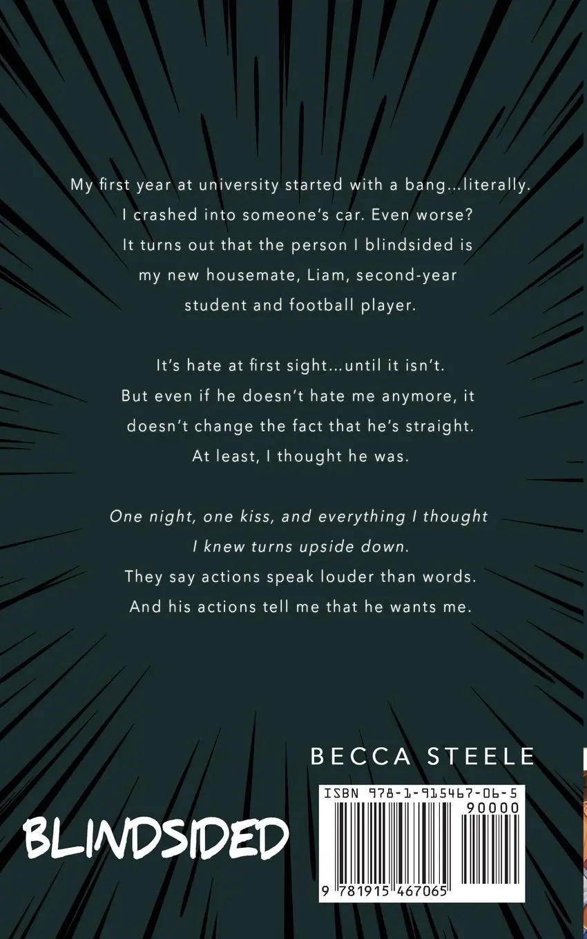 Rückseite: 9781915467065 | Blindsided - Special Edition | Becca Steele | Taschenbuch | Englisch