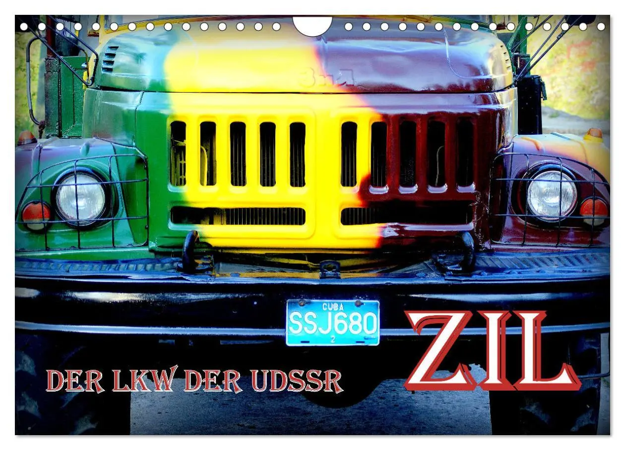 Cover: 9783383787065 | ZIL - Der LKW der UdSSR (Wandkalender 2025 DIN A4 quer), CALVENDO...
