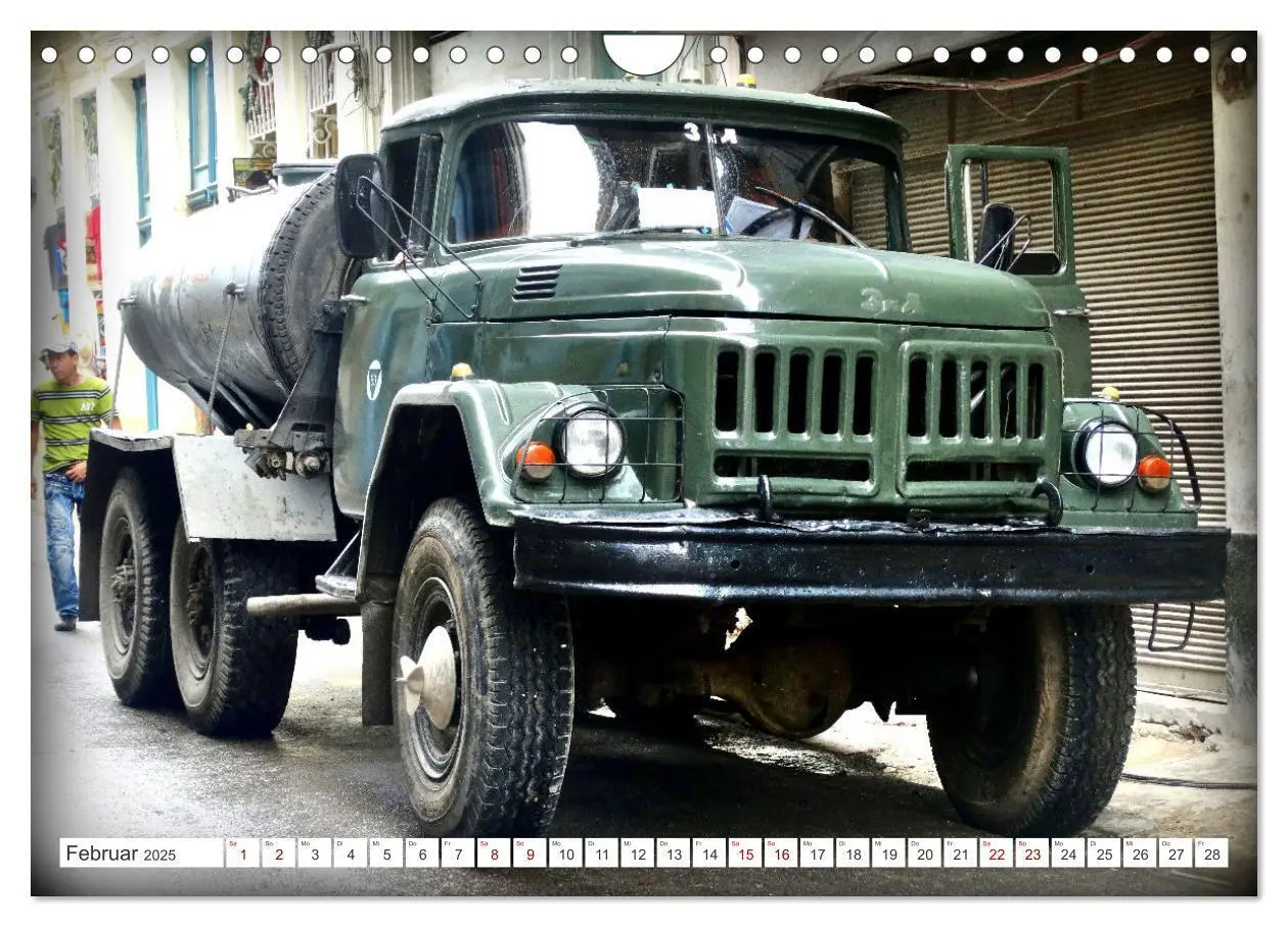 Bild: 9783383787065 | ZIL - Der LKW der UdSSR (Wandkalender 2025 DIN A4 quer), CALVENDO...