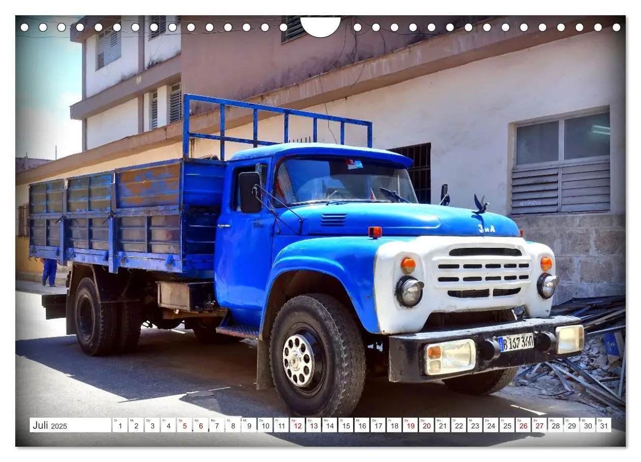 Bild: 9783383787065 | ZIL - Der LKW der UdSSR (Wandkalender 2025 DIN A4 quer), CALVENDO...