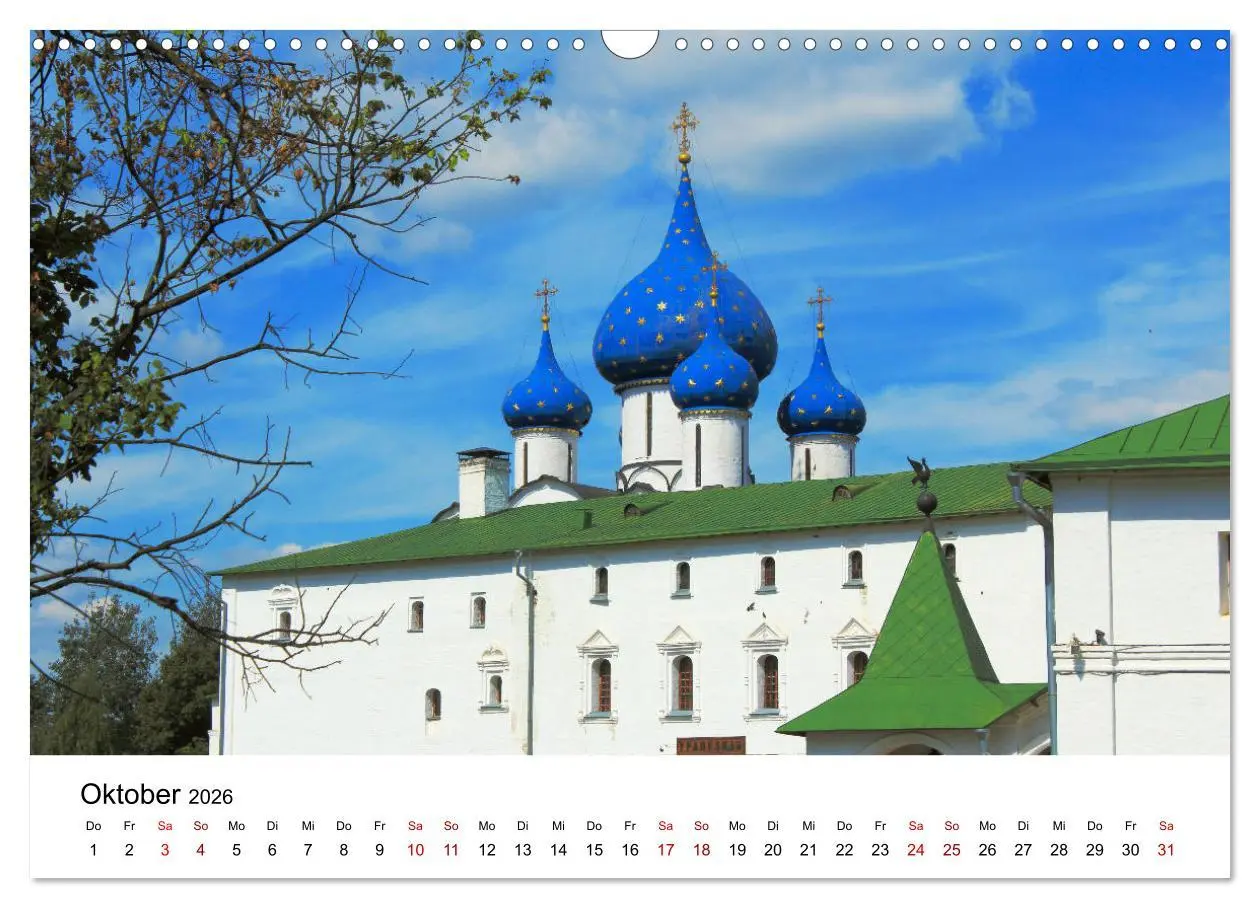 Bild: 9783457897065 | Goldenes Russland (Wandkalender 2026 DIN A3 quer), CALVENDO...