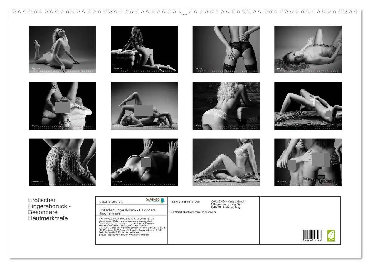 Bild: 9783516127065 | Erotischer Fingerabdruck - Besondere Hautmerkmale (Wandkalender...