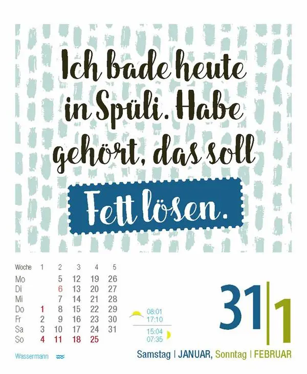 Bild: 9783731887065 | Visual Words 2026 | TypoArt Tages-Abreisskalender | Verlag Korsch