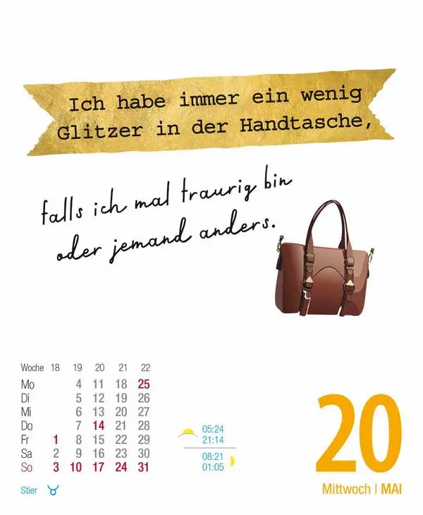 Bild: 9783731887065 | Visual Words 2026 | TypoArt Tages-Abreisskalender | Verlag Korsch