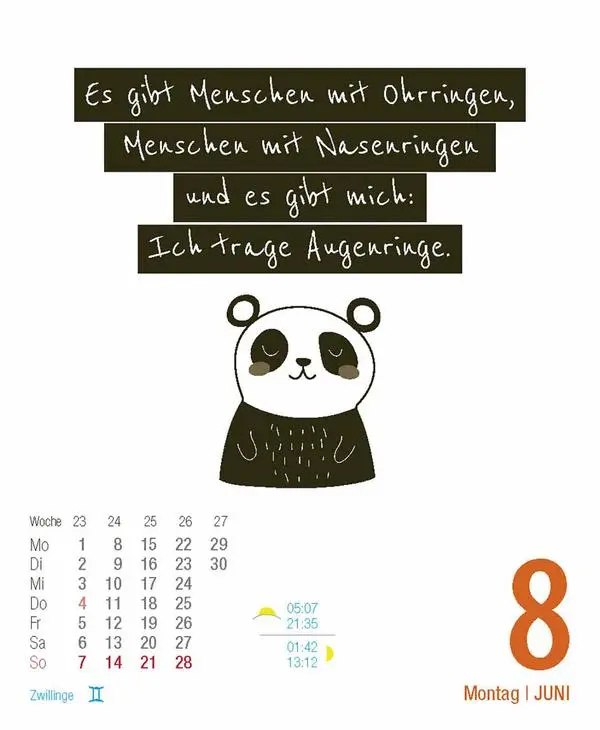Bild: 9783731887065 | Visual Words 2026 | TypoArt Tages-Abreisskalender | Verlag Korsch