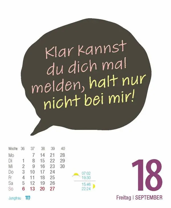 Bild: 9783731887065 | Visual Words 2026 | TypoArt Tages-Abreisskalender | Verlag Korsch