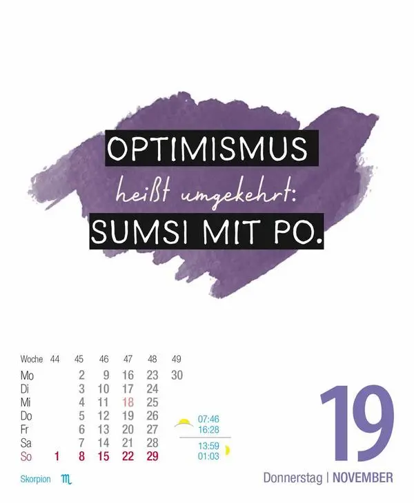 Bild: 9783731887065 | Visual Words 2026 | TypoArt Tages-Abreisskalender | Verlag Korsch