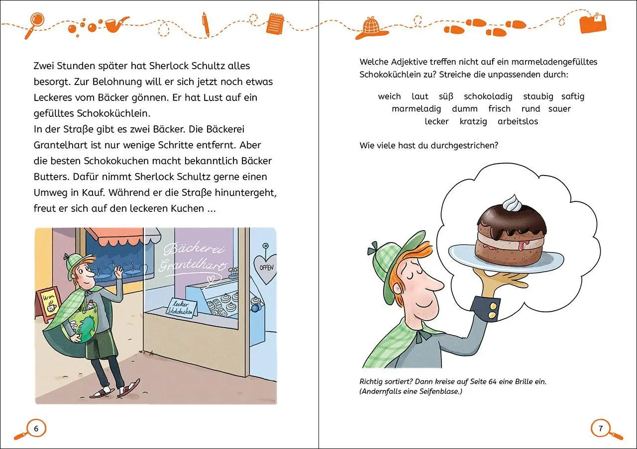 Bild: 9783743217065 | Deutsch-Lernkrimi - Sherlock Schultz und die Torten-Verschwörung