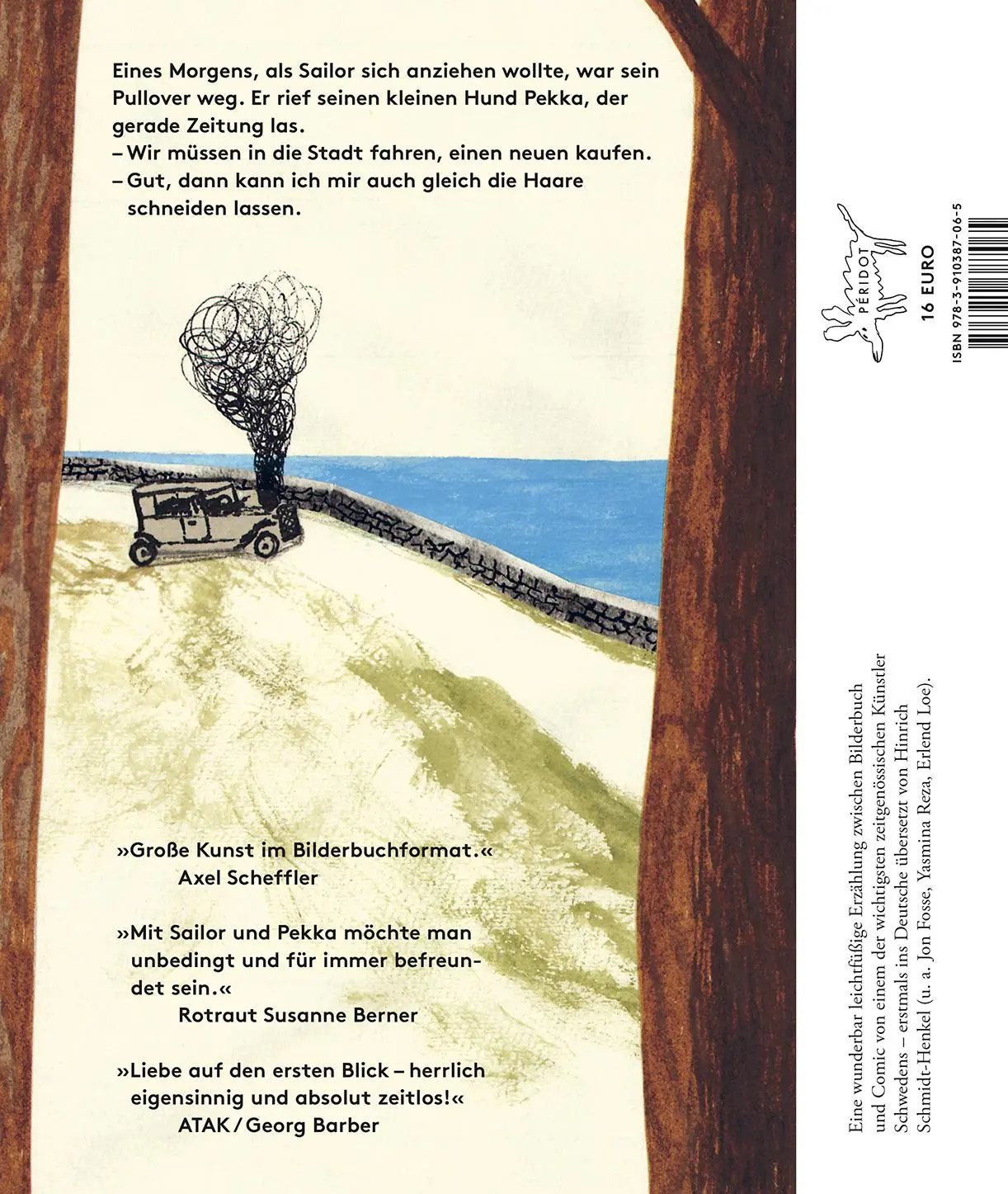 Rückseite: 9783910387065 | Sailor und Pekka erledigen was in der Stadt | Jockum Nordström | Buch