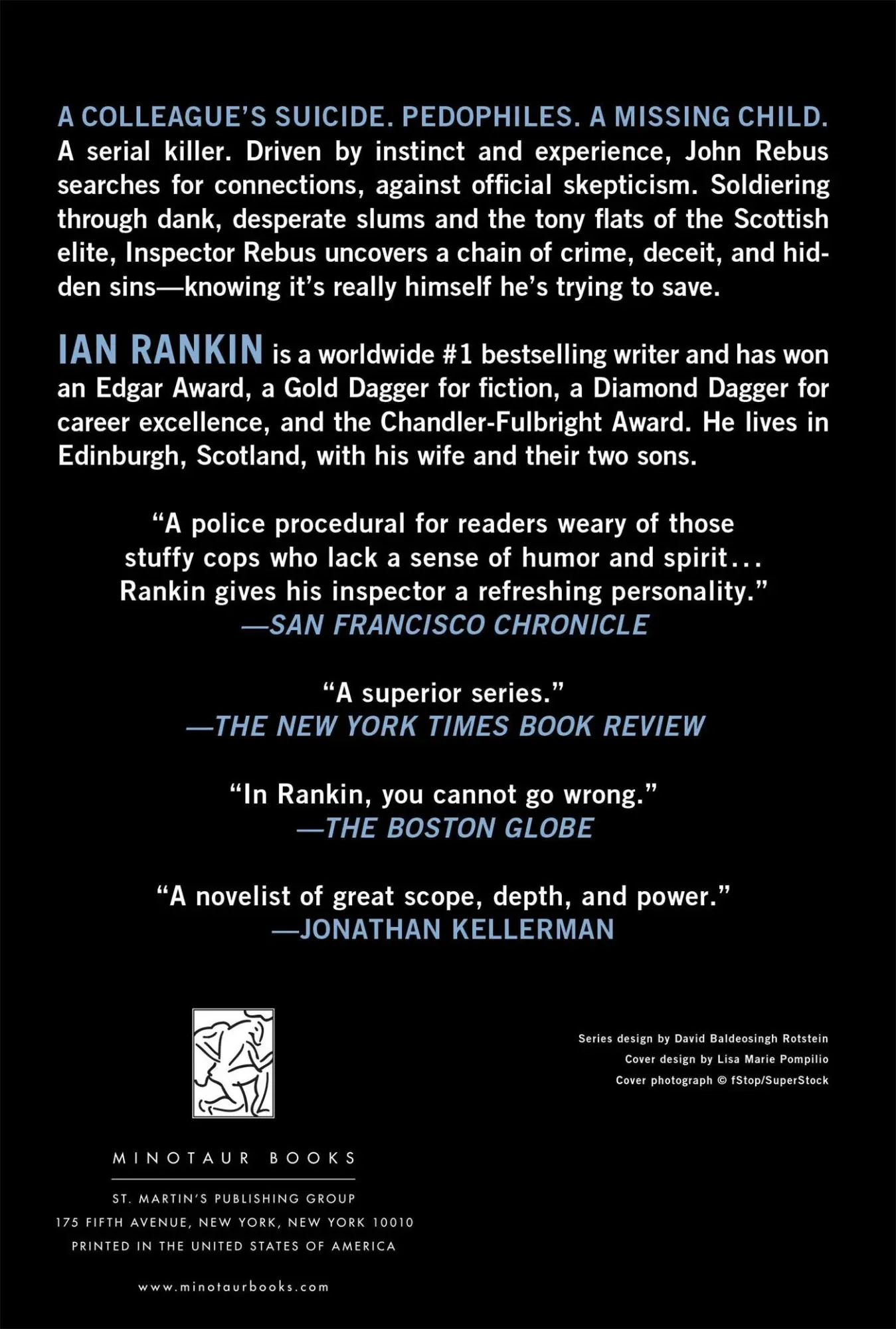 Rückseite: 9780312617165 | Dead Souls | Ian Rankin | Taschenbuch | Kartoniert / Broschiert | 2010