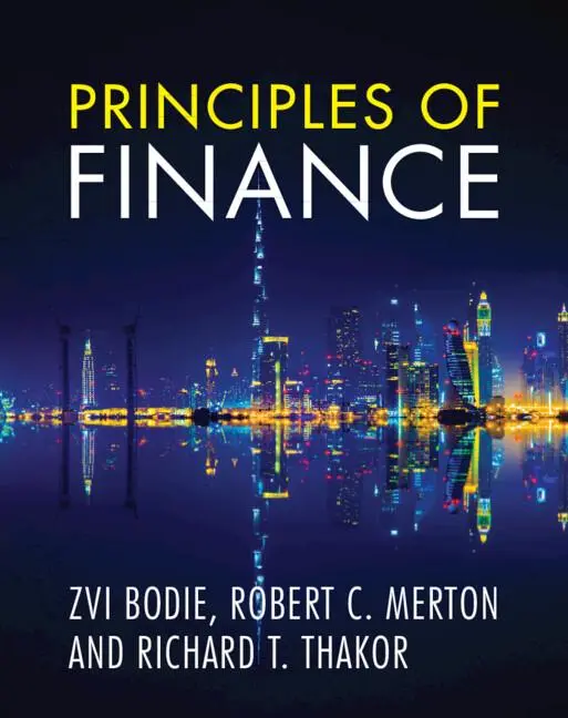 Cover: 9781108987165 | Principles of Finance | Zvi Bodie (u. a.) | Taschenbuch | Englisch
