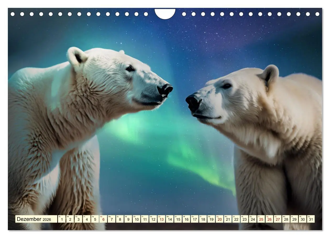 Bild: 9783457337165 | Eisbären im Fokus (Wandkalender 2026 DIN A4 quer), CALVENDO...