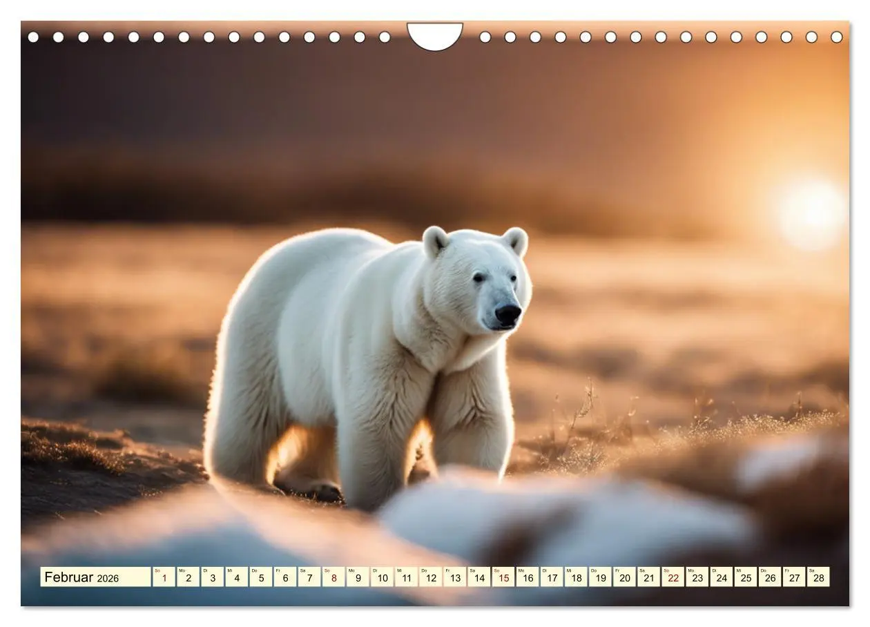 Bild: 9783457337165 | Eisbären im Fokus (Wandkalender 2026 DIN A4 quer), CALVENDO...