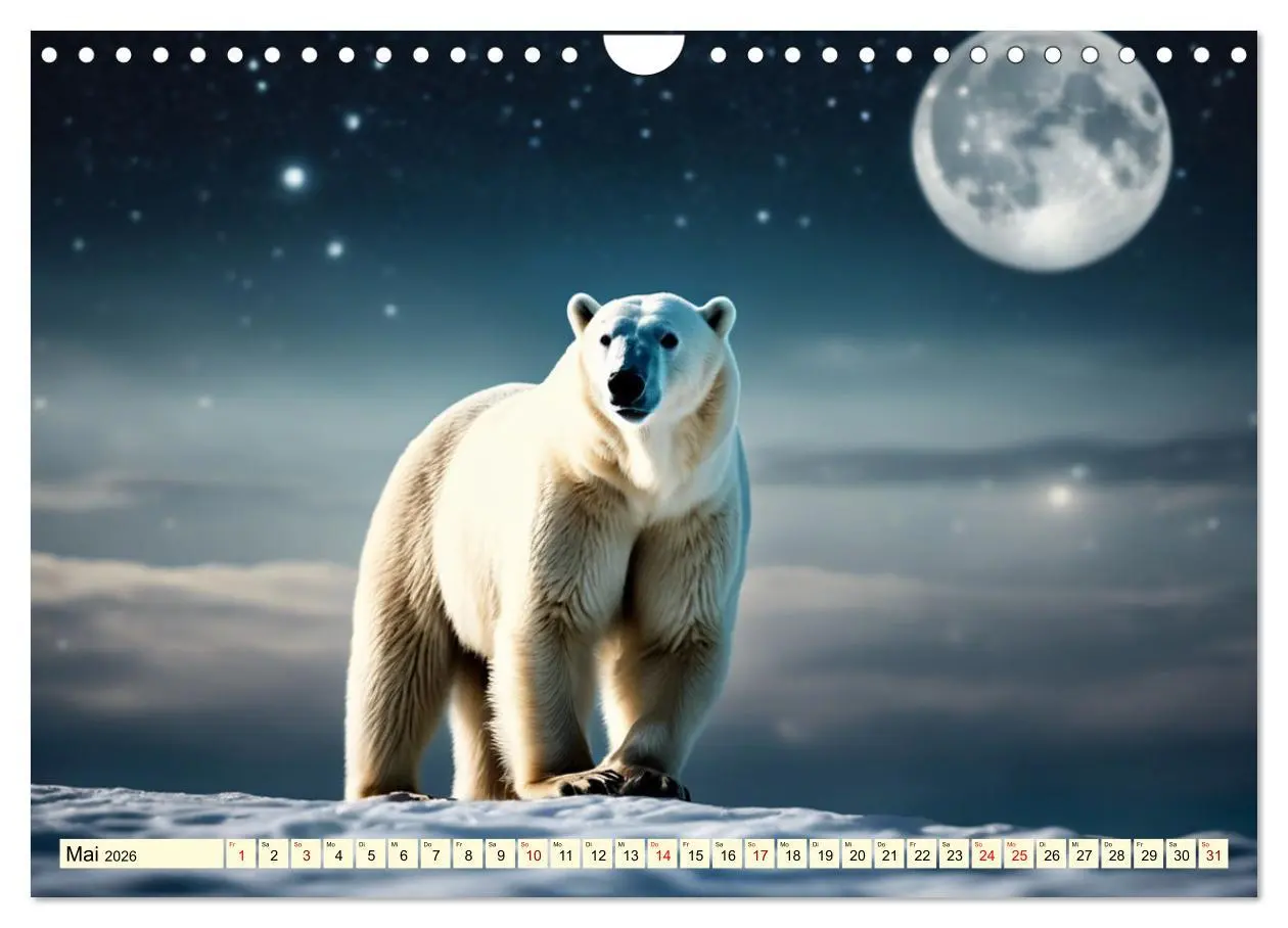 Bild: 9783457337165 | Eisbären im Fokus (Wandkalender 2026 DIN A4 quer), CALVENDO...