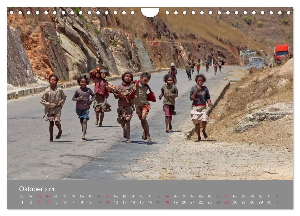 Bild: 9783457957165 | Alltag in Madagaskar (Wandkalender 2026 DIN A4 quer), CALVENDO...