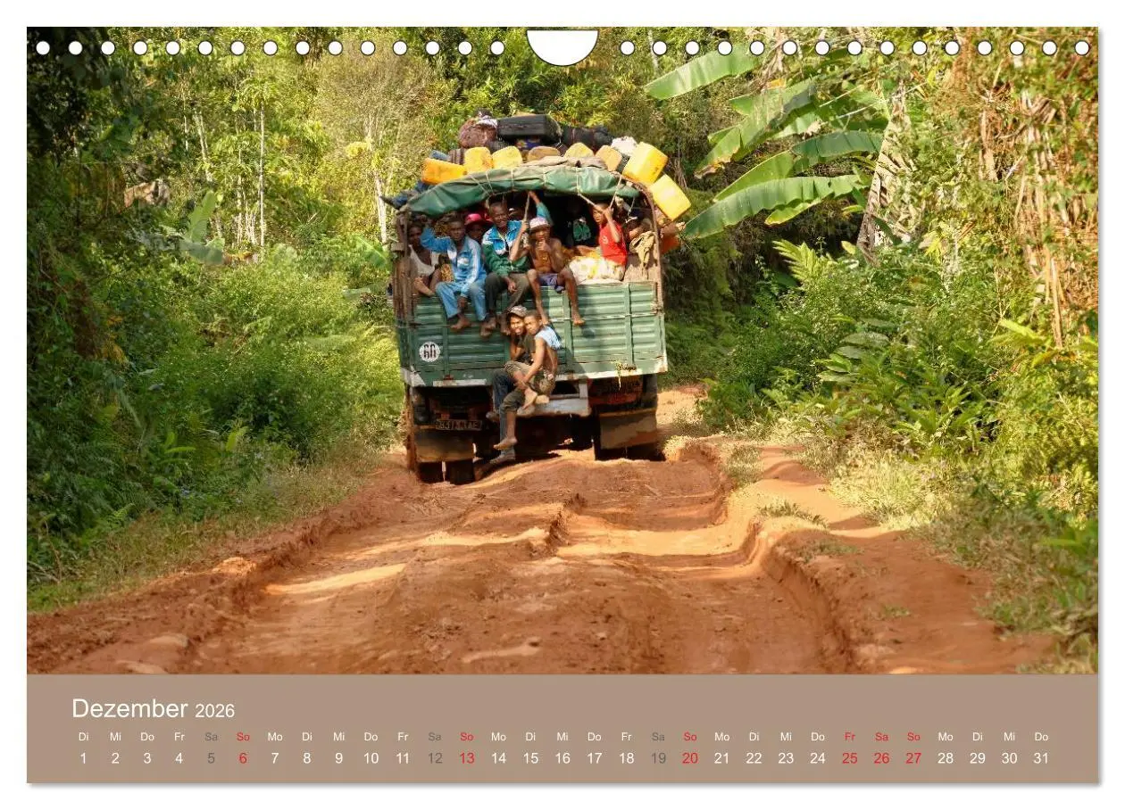 Bild: 9783457957165 | Alltag in Madagaskar (Wandkalender 2026 DIN A4 quer), CALVENDO...