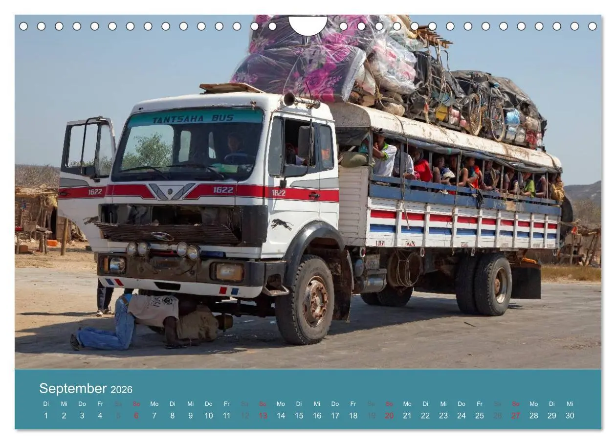 Bild: 9783457957165 | Alltag in Madagaskar (Wandkalender 2026 DIN A4 quer), CALVENDO...