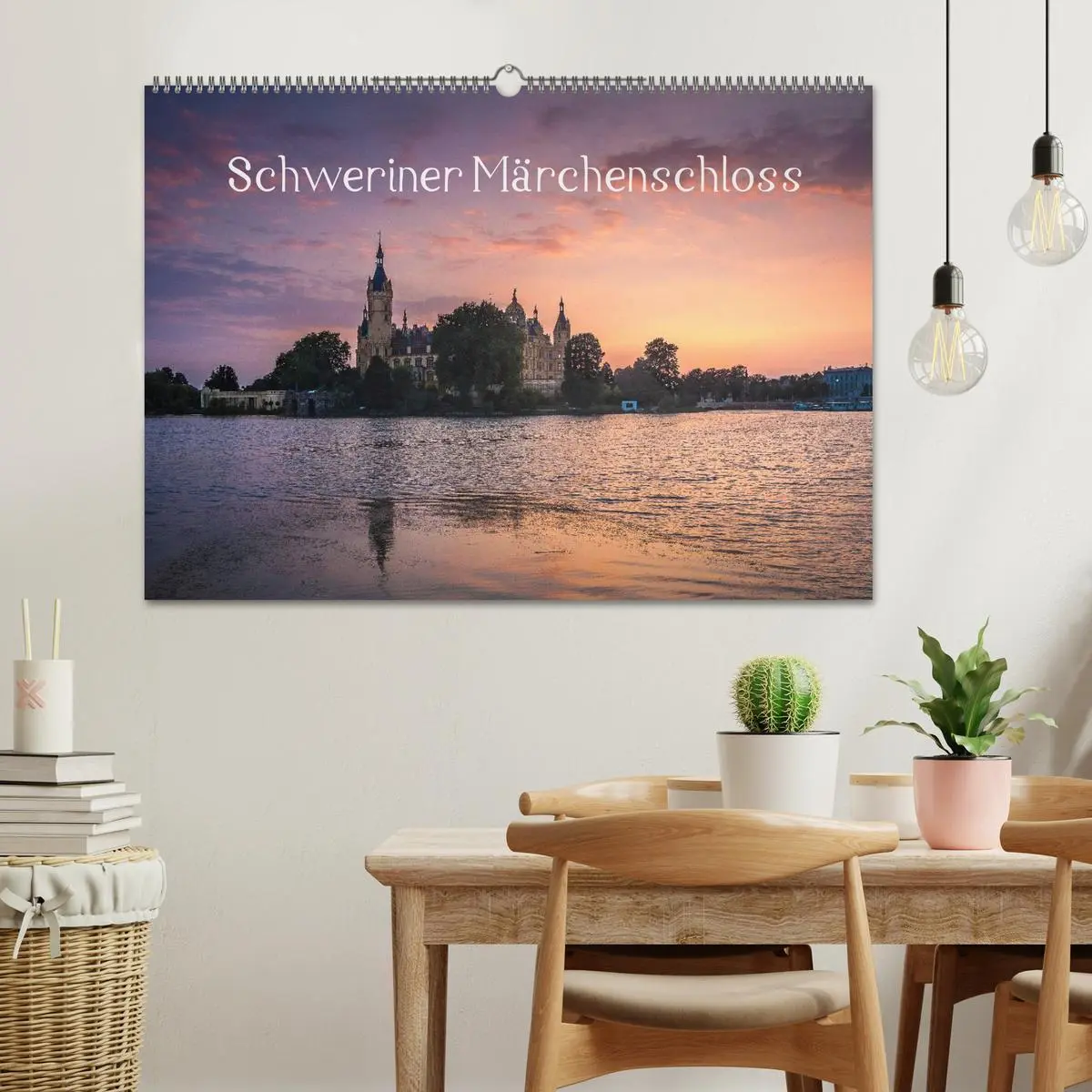 Bild: 9783516117165 | Schweriner Märchenschloss (Wandkalender 2026 DIN A2 quer), CALVENDO...