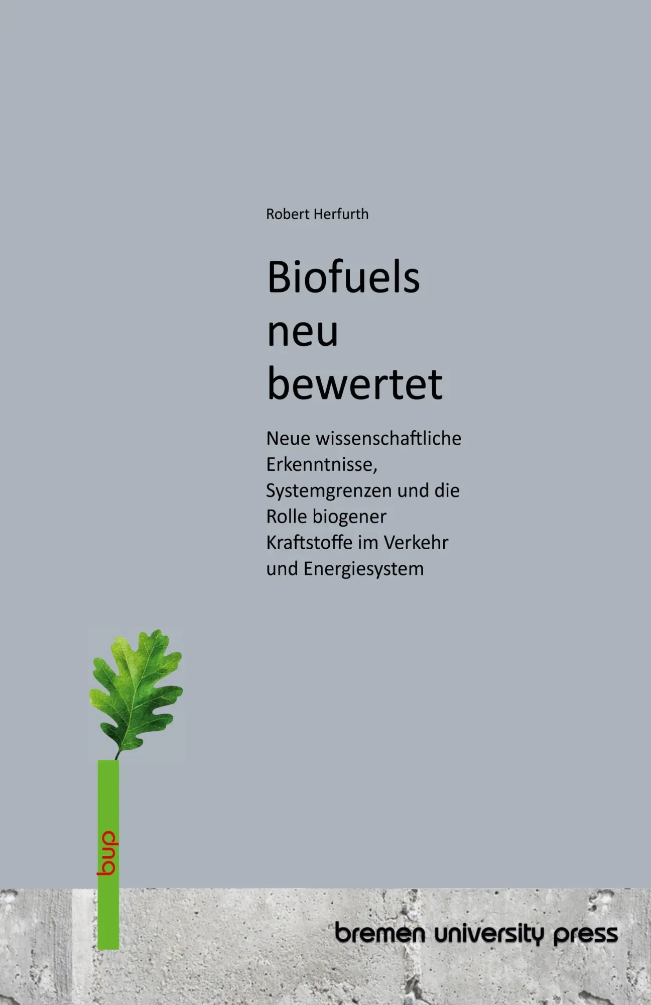 Cover: 9783691737165 | Biofuels neu bewertet | Robert Herfurth | Taschenbuch | 128 S. | 2026