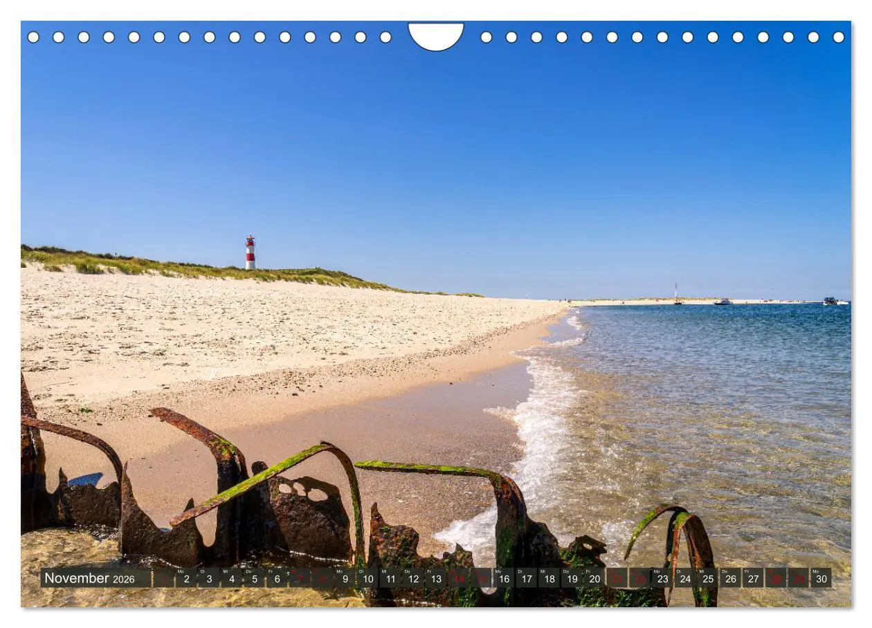 Bild: 9783457567265 | Verzaubert von Sylt (Wandkalender 2026 DIN A4 quer), CALVENDO...