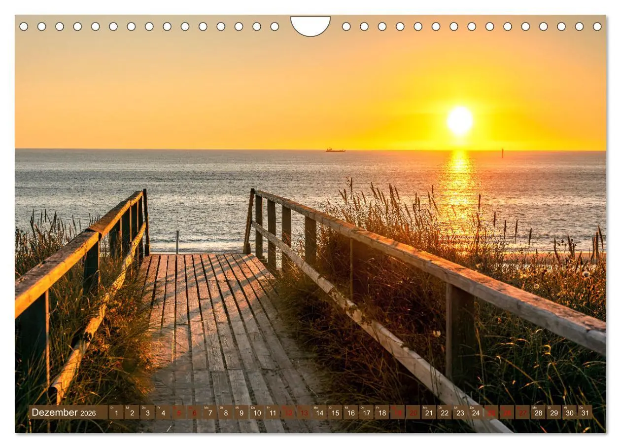 Bild: 9783457567265 | Verzaubert von Sylt (Wandkalender 2026 DIN A4 quer), CALVENDO...