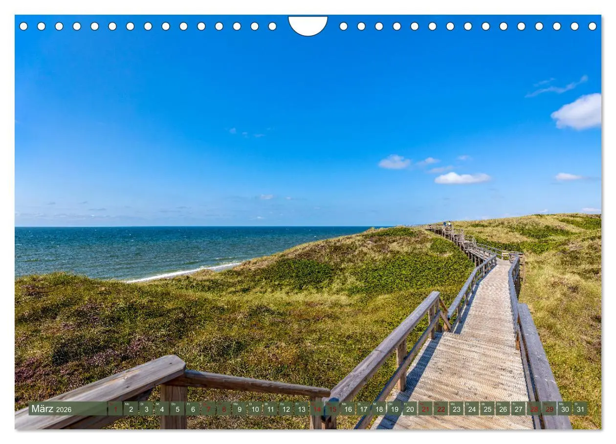 Bild: 9783457567265 | Verzaubert von Sylt (Wandkalender 2026 DIN A4 quer), CALVENDO...
