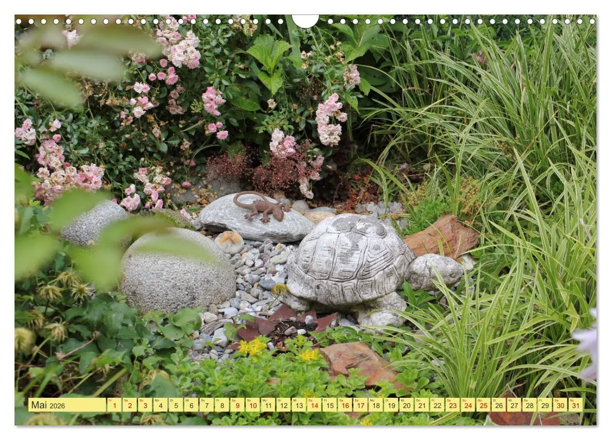 Bild: 9783457877265 | Gartenträumerei (Wandkalender 2026 DIN A3 quer), CALVENDO...