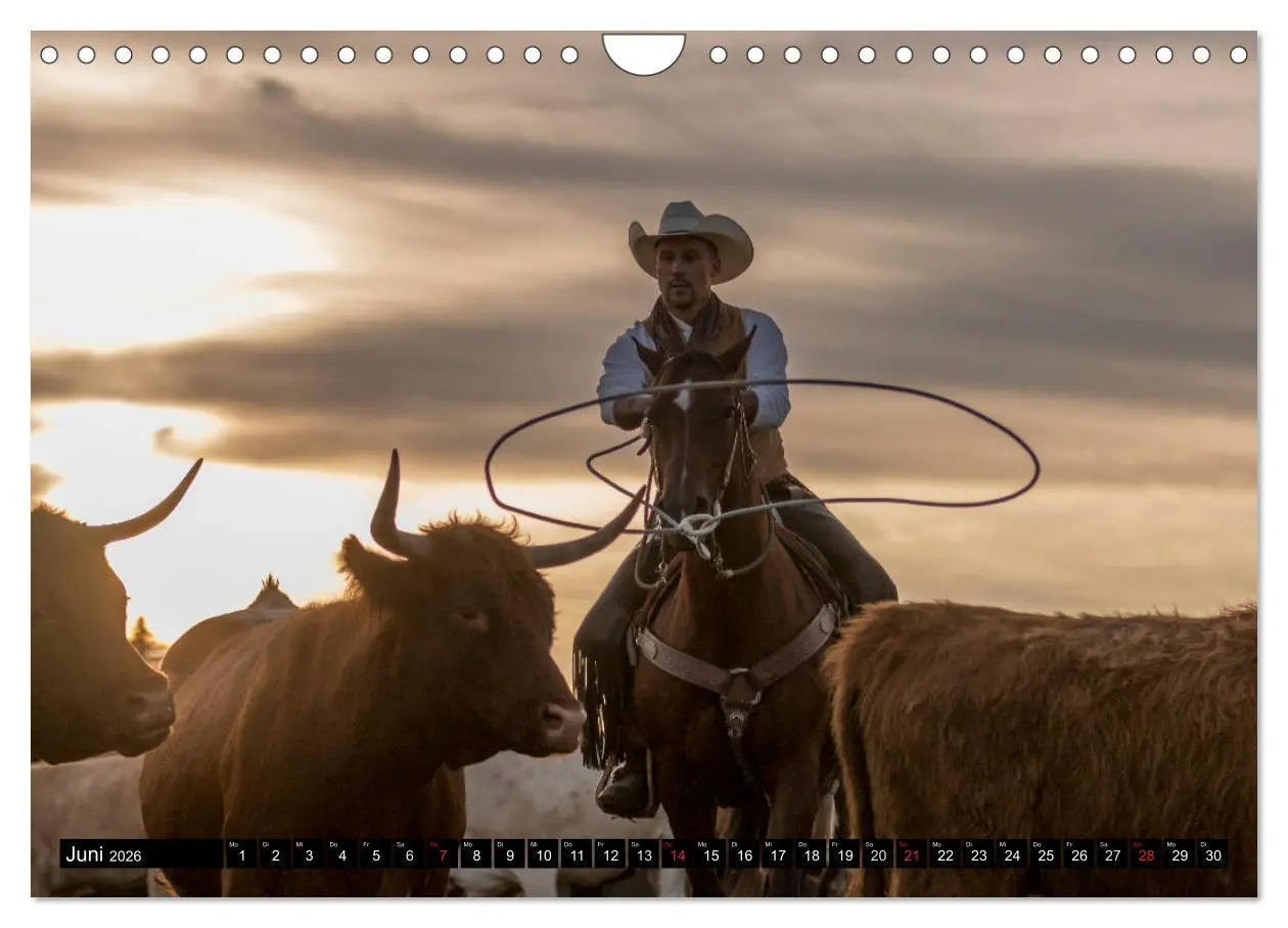 Bild: 9783457947265 | Bayerisches Western Gefühl (Wandkalender 2026 DIN A4 quer),...