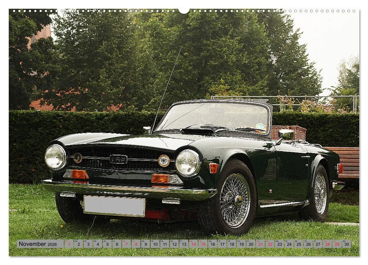 Bild: 9783516037265 | Oben ohne Oldtimer (hochwertiger Premium Wandkalender 2026 DIN A2...
