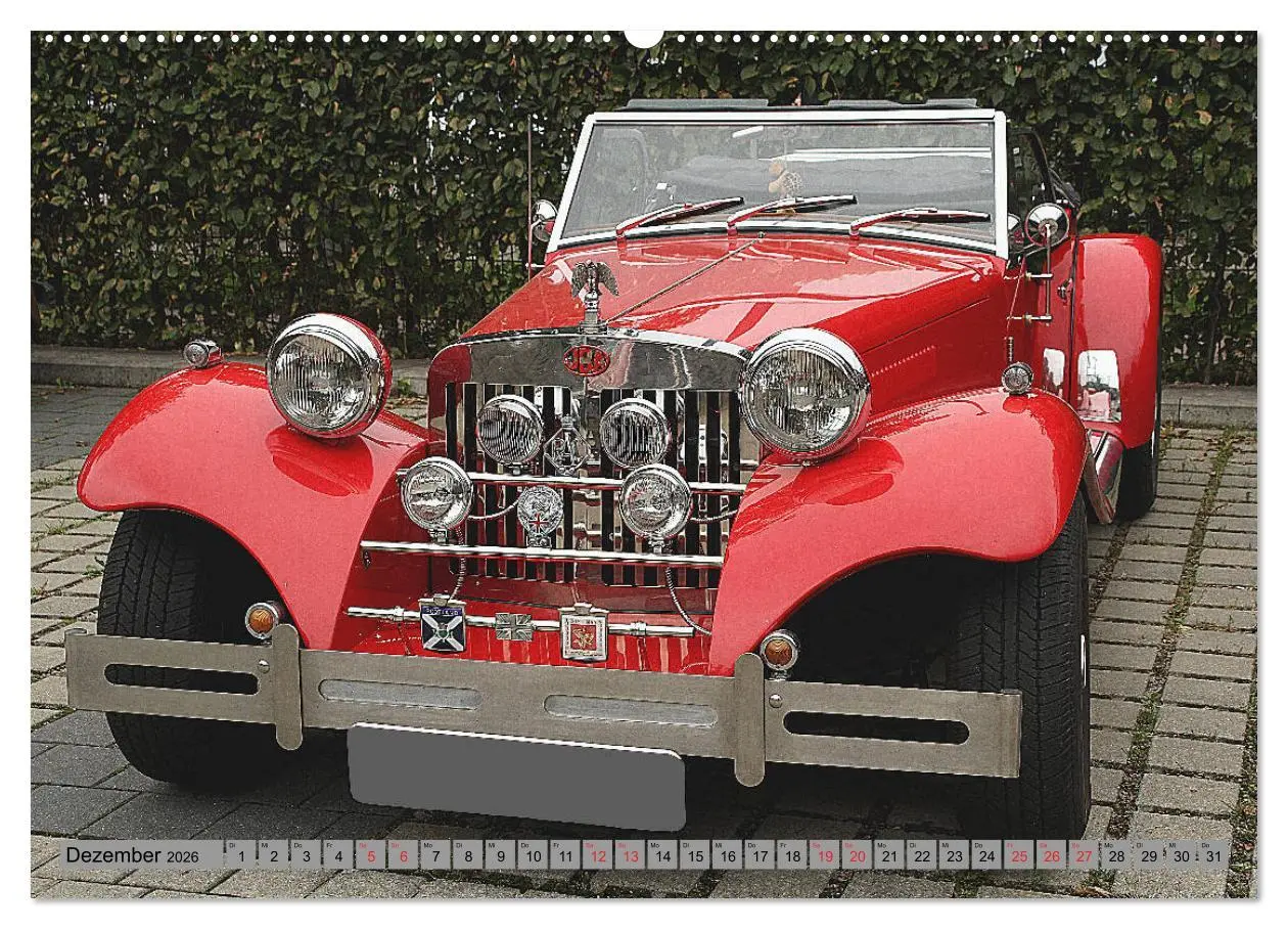 Bild: 9783516037265 | Oben ohne Oldtimer (hochwertiger Premium Wandkalender 2026 DIN A2...