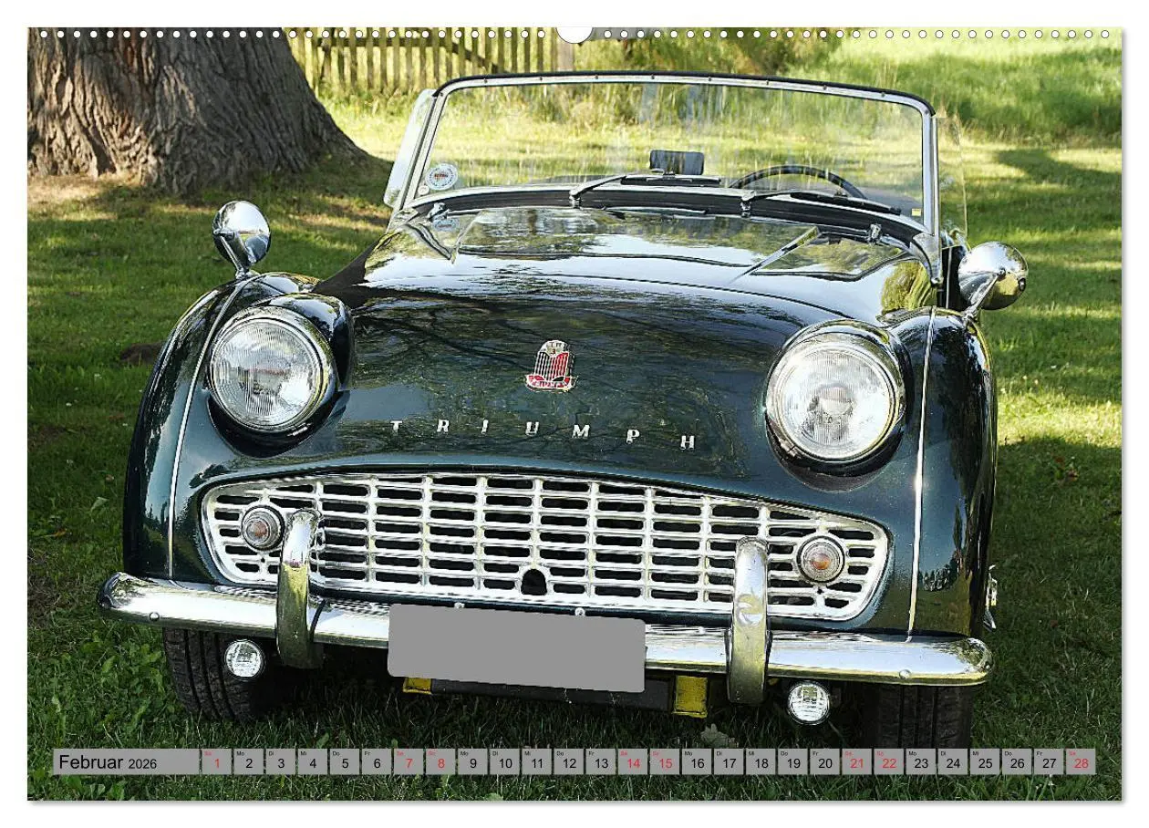 Bild: 9783516037265 | Oben ohne Oldtimer (hochwertiger Premium Wandkalender 2026 DIN A2...