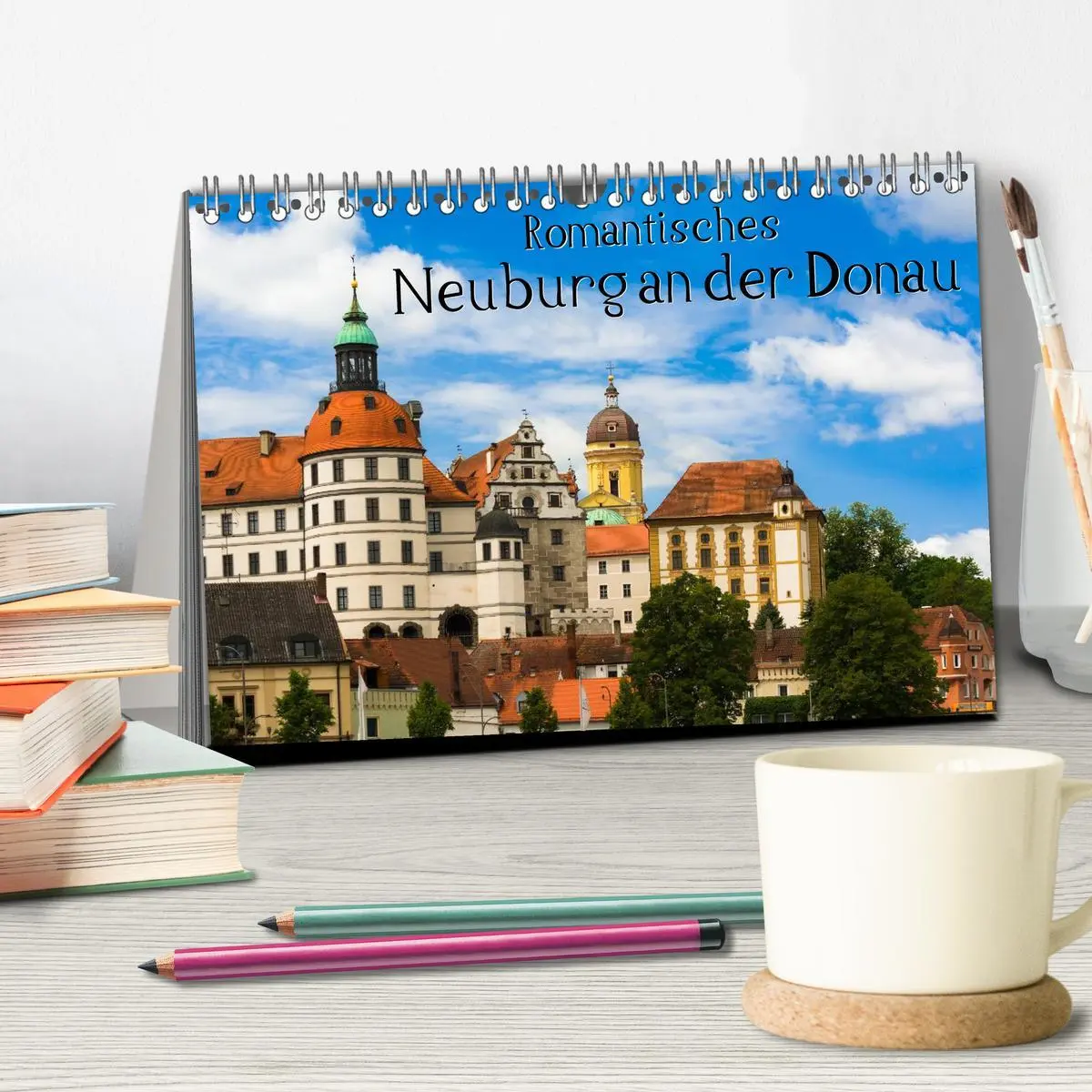 Bild: 9783516107265 | Romantisches Neuburg an der Donau (Tischkalender 2026 DIN A5 quer),...