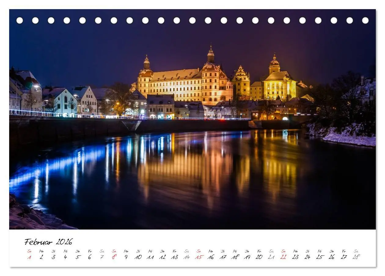 Bild: 9783516107265 | Romantisches Neuburg an der Donau (Tischkalender 2026 DIN A5 quer),...