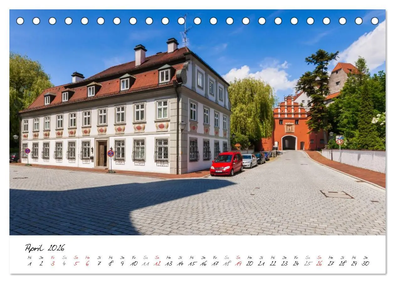 Bild: 9783516107265 | Romantisches Neuburg an der Donau (Tischkalender 2026 DIN A5 quer),...