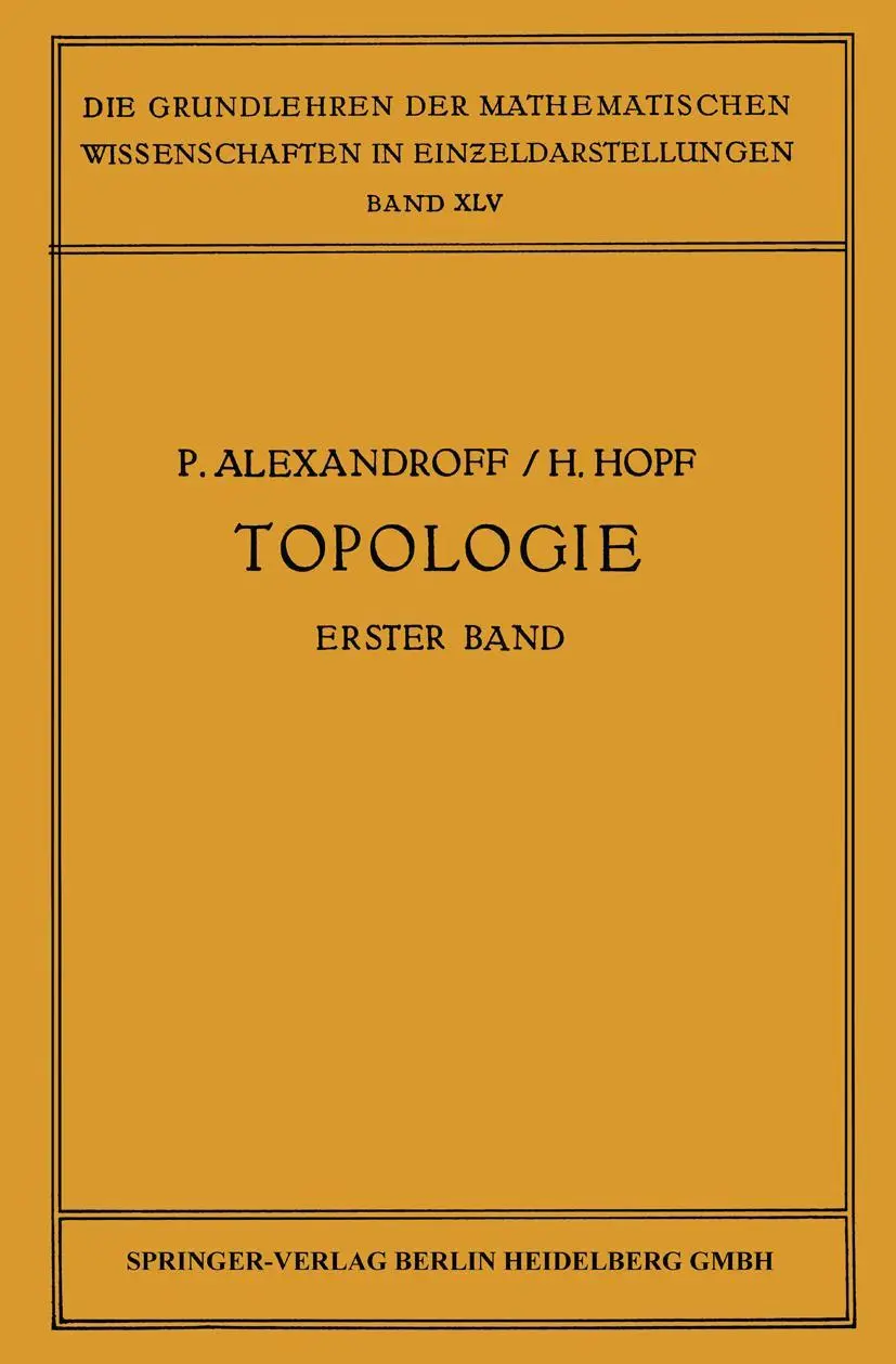 Cover: 9783662017265 | Topologie I | H. Hopf (u. a.) | Taschenbuch | xiv | Deutsch