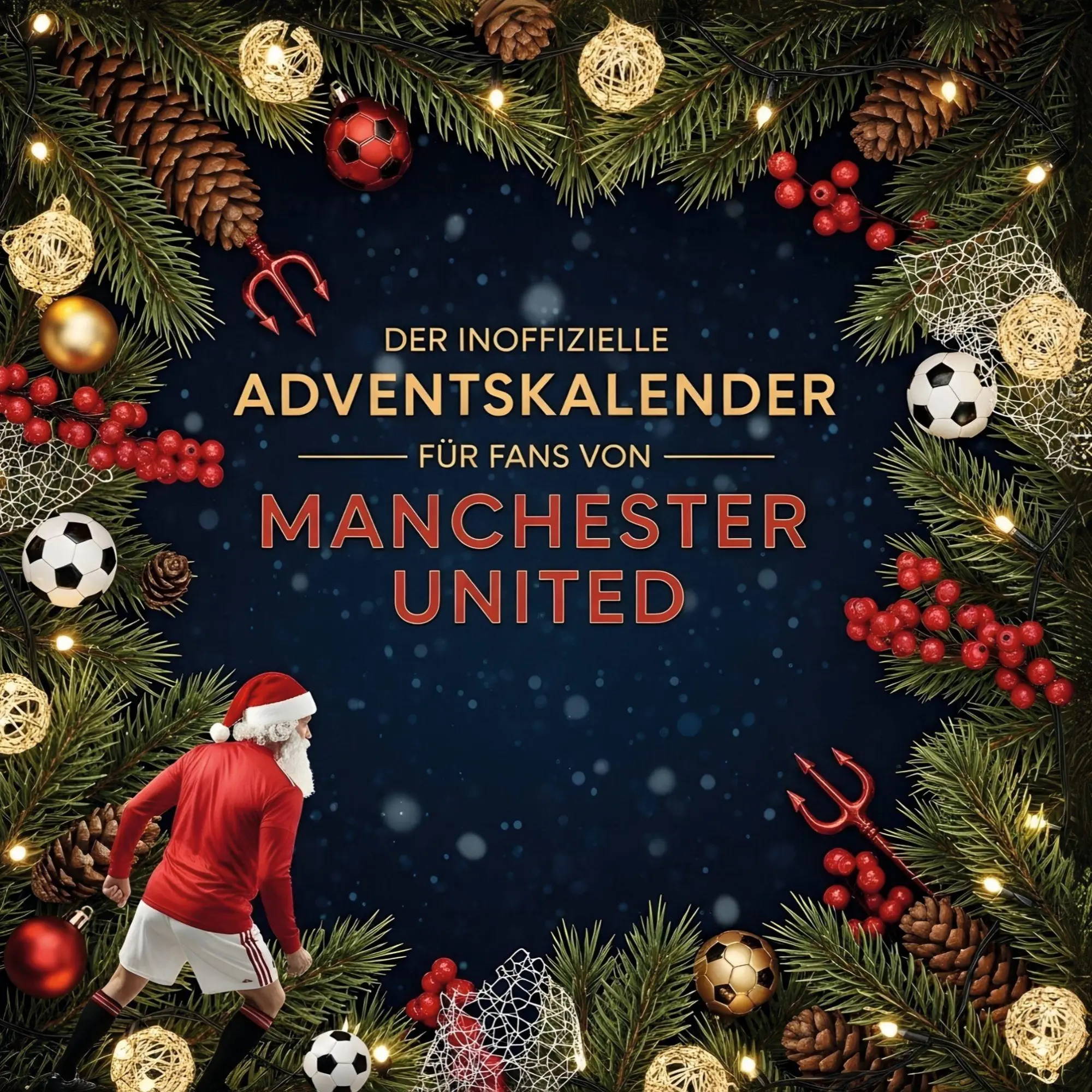 Cover: 9783695307265 | Der inoffizielle Adventskalender für Fans von Manchester United | Buch