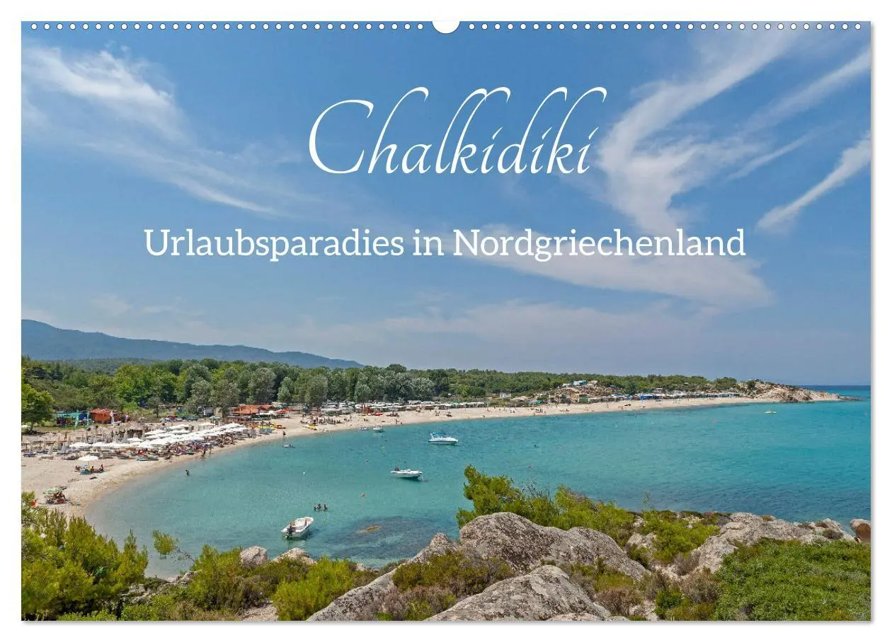 Cover: 9783457627365 | Chalkidiki - Urlaubsparadies in Nordgriechenland (Wandkalender 2026...