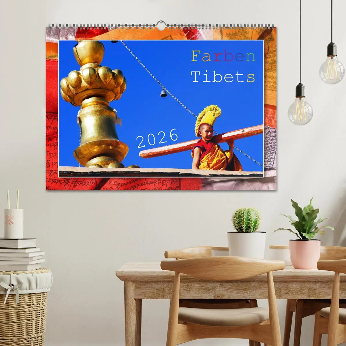 Bild: 9783457797365 | Farben Tibets (Wandkalender 2026 DIN A2 quer), CALVENDO Monatskalender