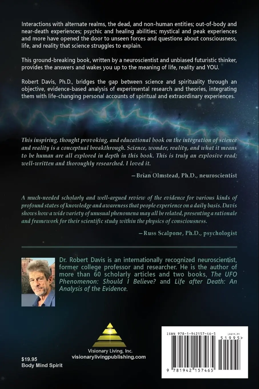 Rückseite: 9781942157465 | Unseen Forces | The Integration of Science, Reality and You | Davis