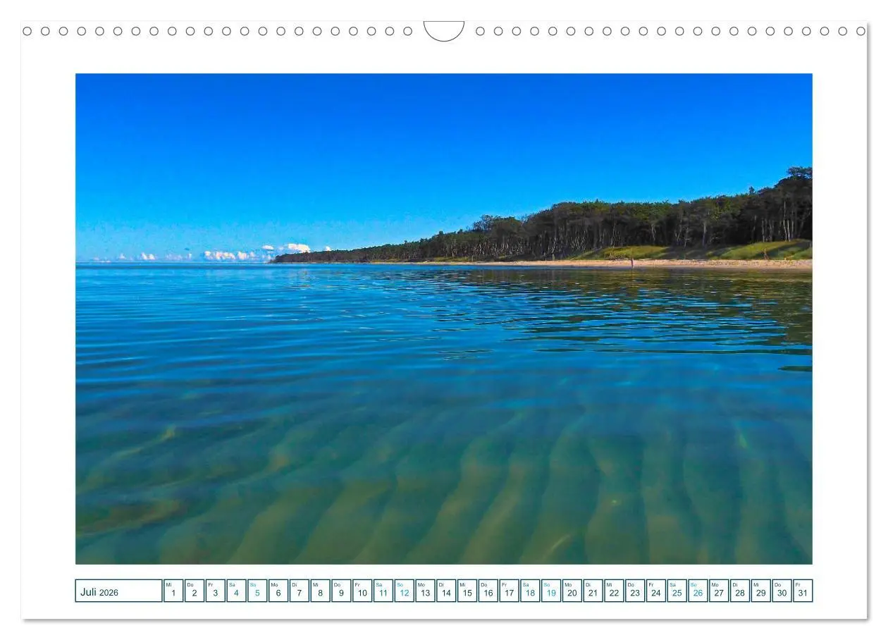 Bild: 9783457307465 | Der Weststrand am Darß (Wandkalender 2026 DIN A3 quer), CALVENDO...