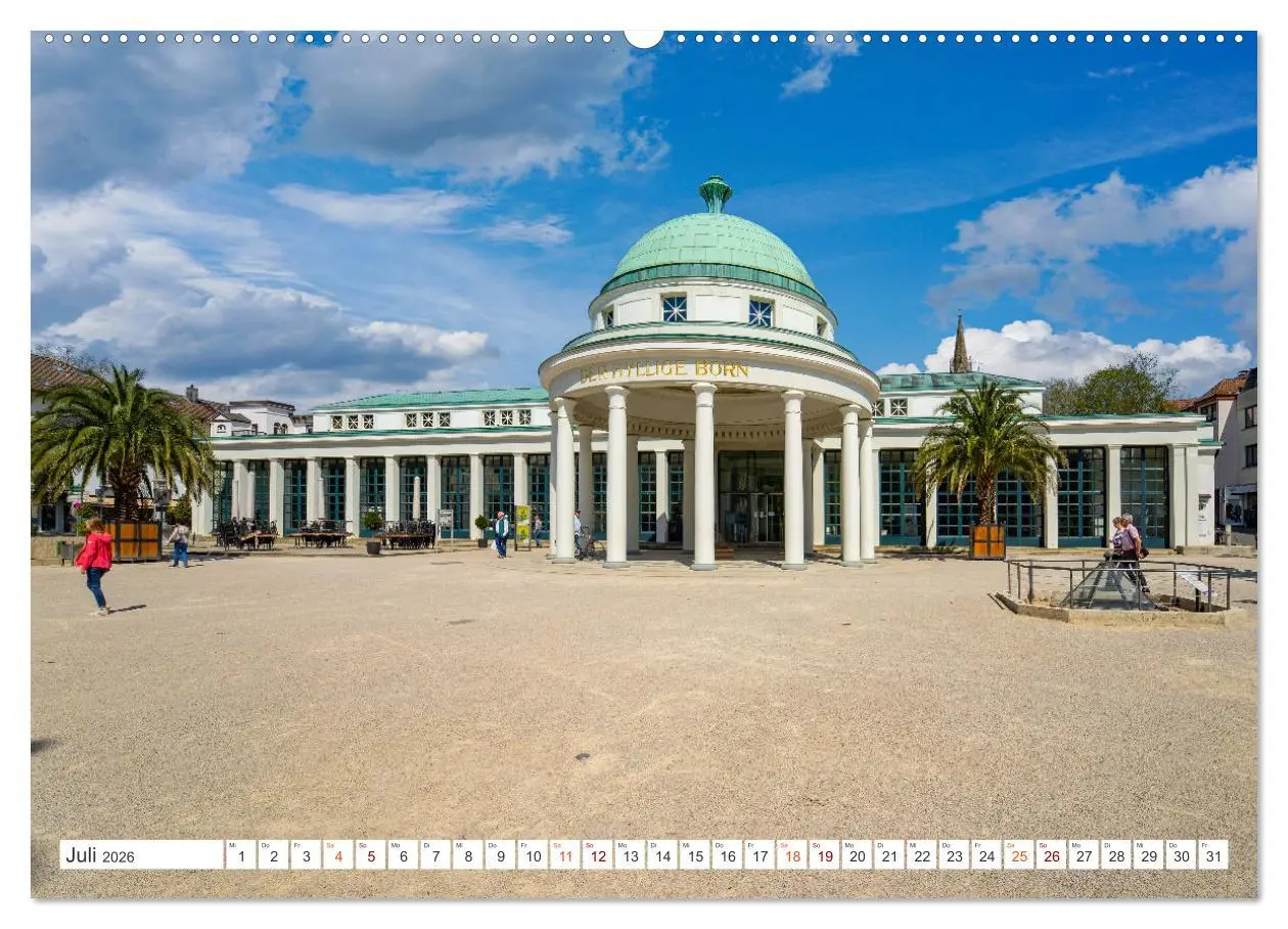 Bild: 9783457617465 | Bad Pyrmont Impressionen (Wandkalender 2026 DIN A2 quer), CALVENDO...