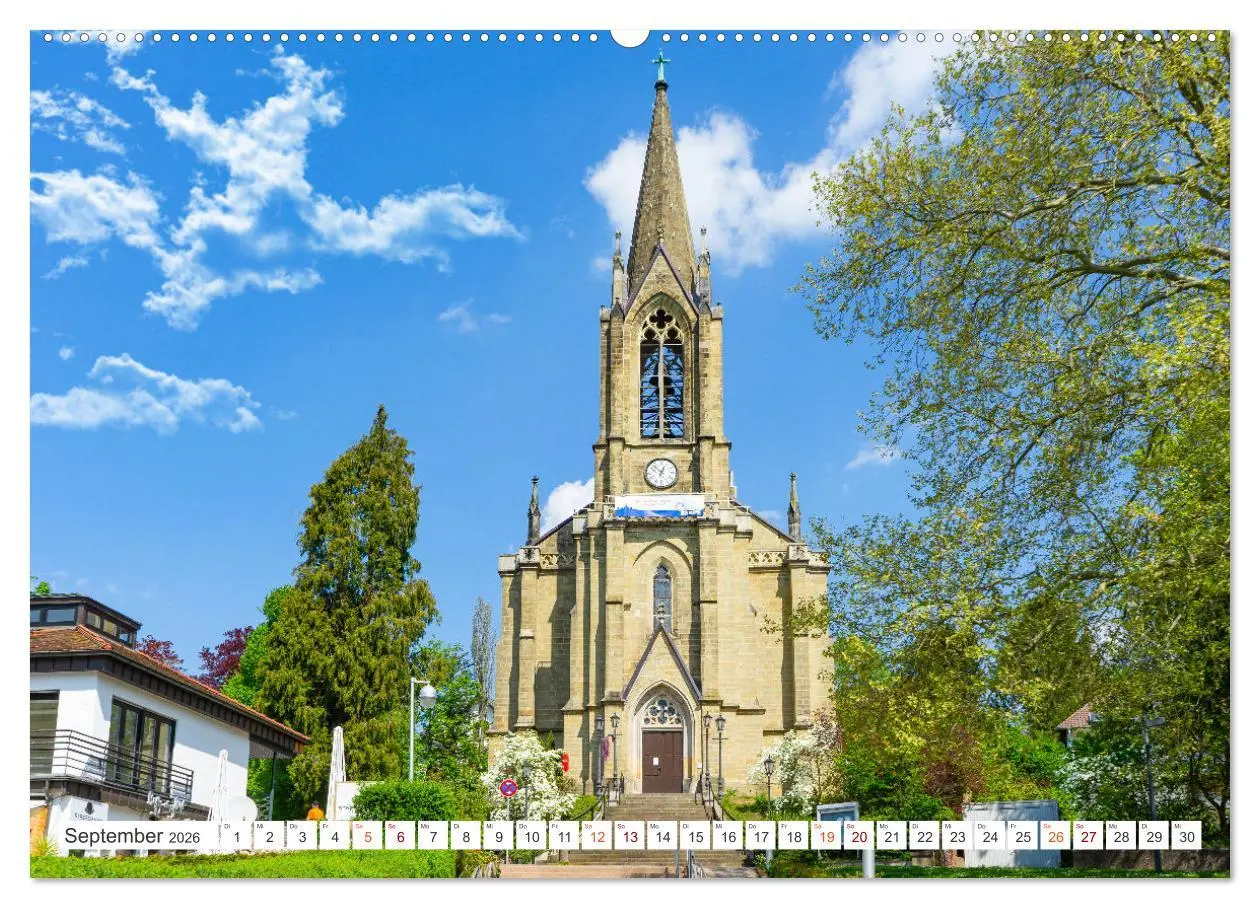 Bild: 9783457617465 | Bad Pyrmont Impressionen (Wandkalender 2026 DIN A2 quer), CALVENDO...