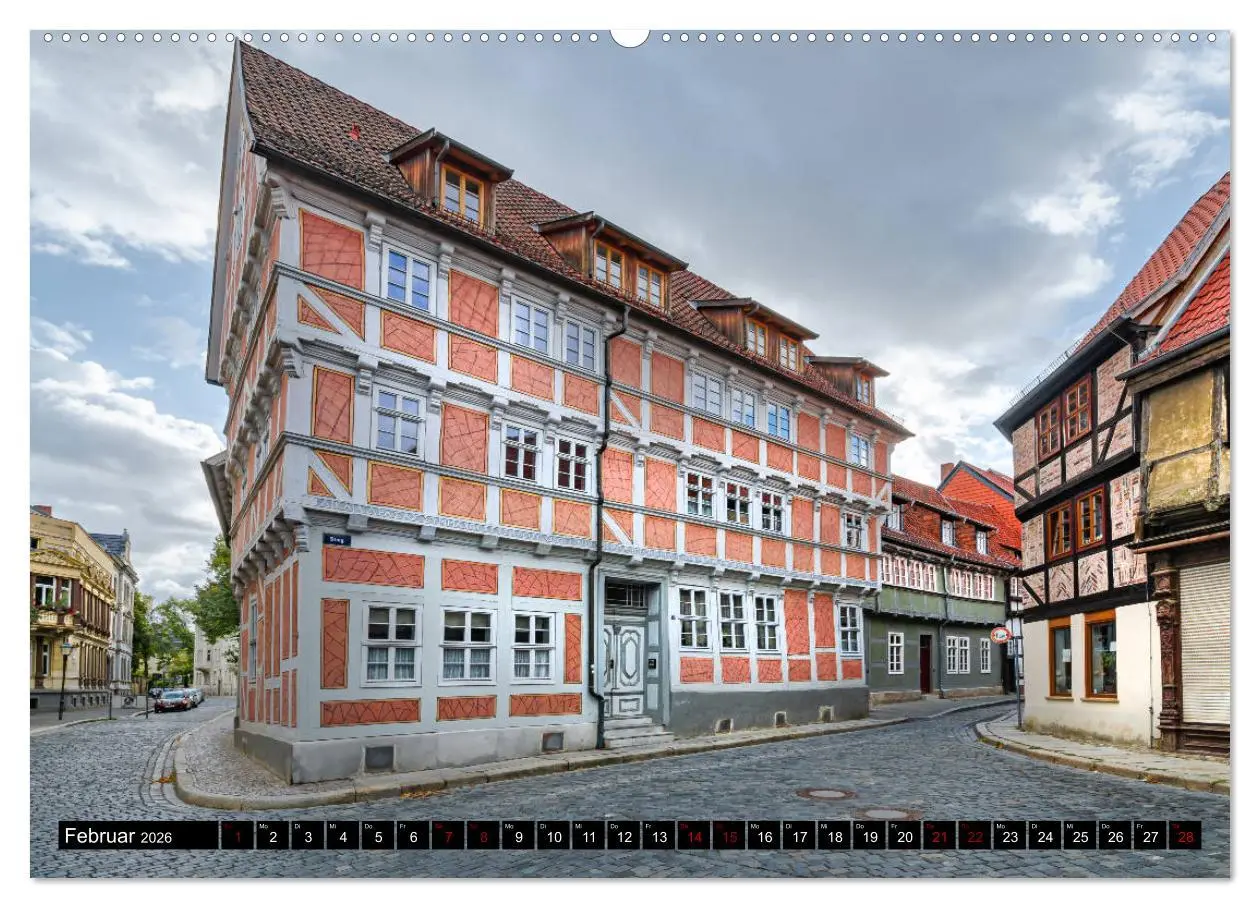 Bild: 9783457787465 | Fachwerkstadt Quedlinburg (Wandkalender 2026 DIN A2 quer), CALVENDO...