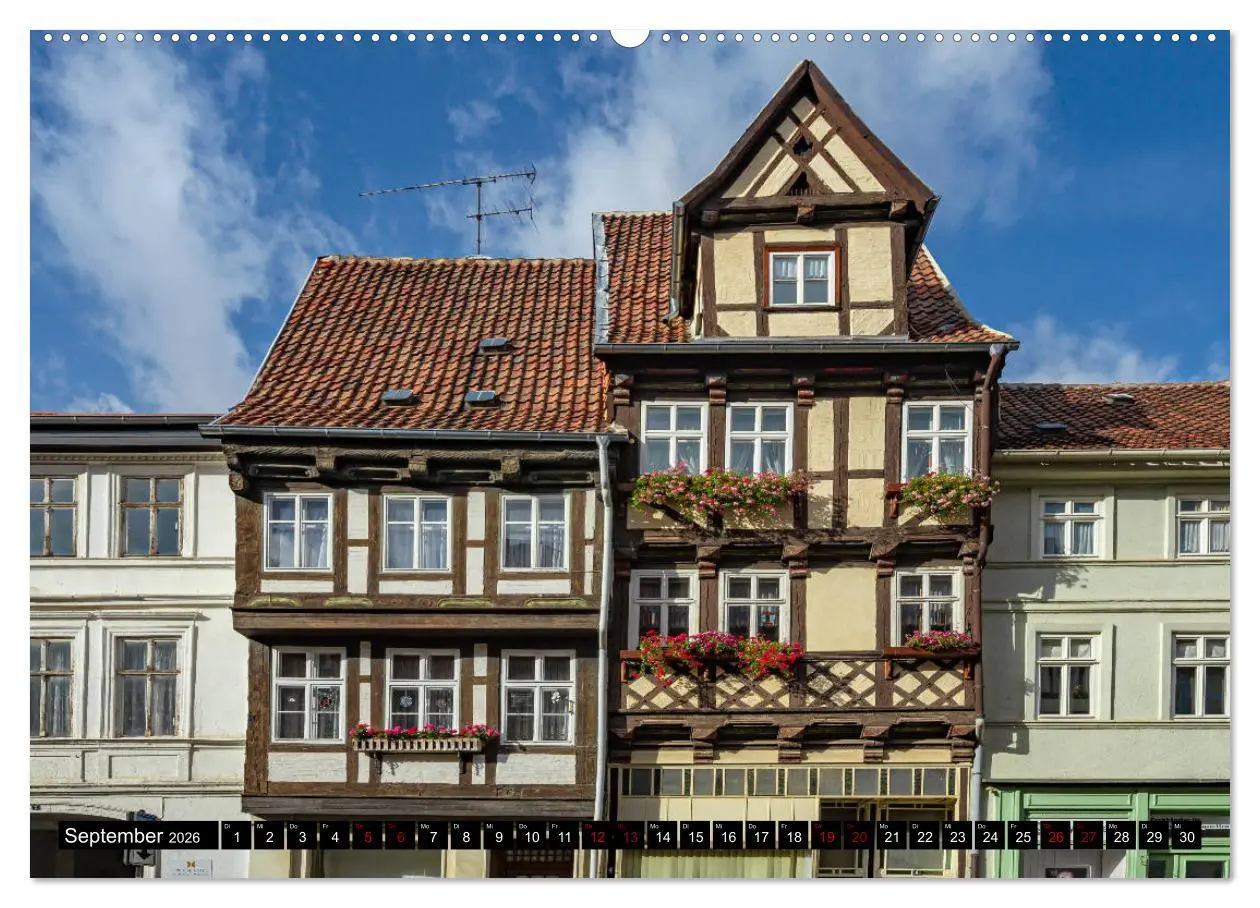Bild: 9783457787465 | Fachwerkstadt Quedlinburg (Wandkalender 2026 DIN A2 quer), CALVENDO...