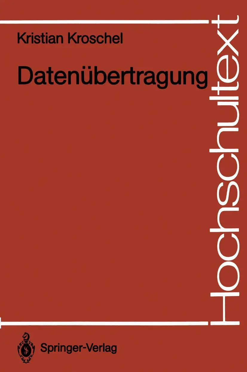 Cover: 9783540537465 | Datenübertragung | Eine Einführung | Kristian Kroschel | Taschenbuch