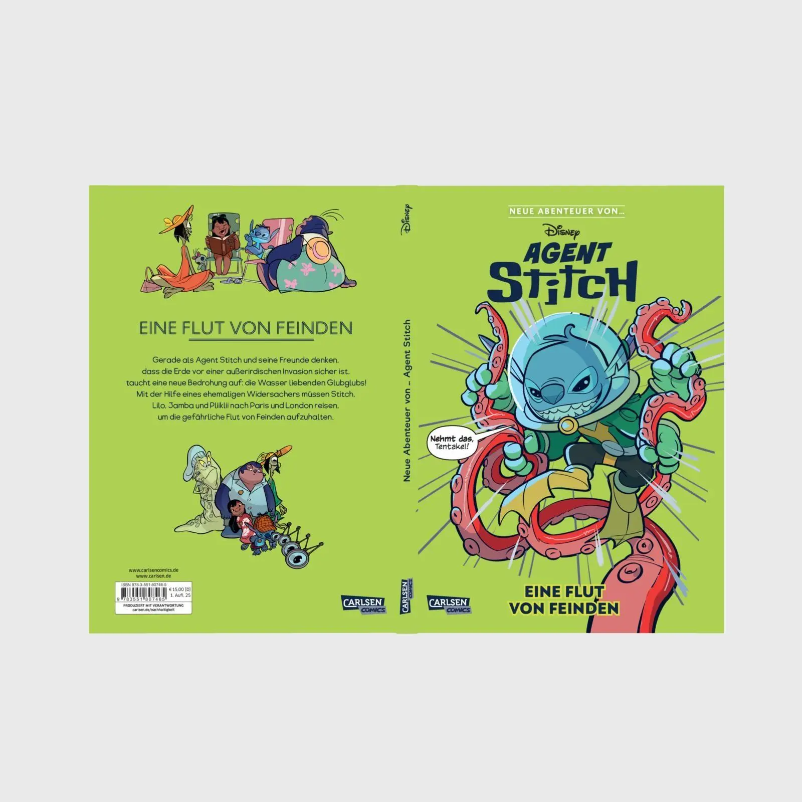 Bild: 9783551807465 | Neue Abenteuer von ...: Agent Stitch | Eine Flut von Feinden | Behling
